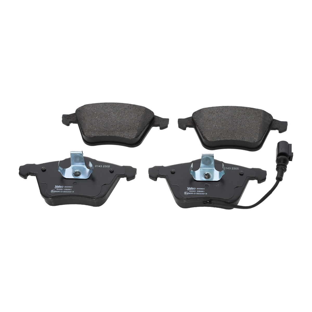 Placute frana VALEO 302631
